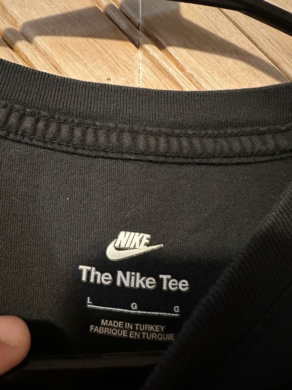 Nike Retro Embroidered Burger Logo ' 'Sole Food' Shoe Graphic Short Sleeve - Picture 5 of 6